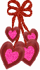 3 hearts