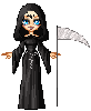 Grim reaper girl