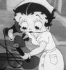 Betty Boop as a nurse