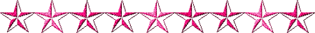 Pink Star Divider