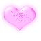 Victoria in a pink blinking heart2